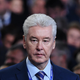 Sergei Sobyanin, the mayor of Moscow, in a file photo from 2018